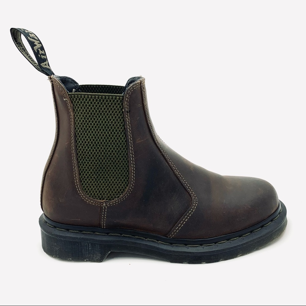 Dr. Martens Leather Chelsea Boots 2976 Pop Crazy Horse Women’s Size 8